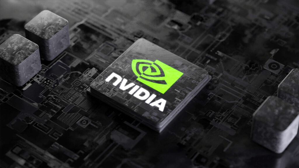 Изображение чипа Nvidia