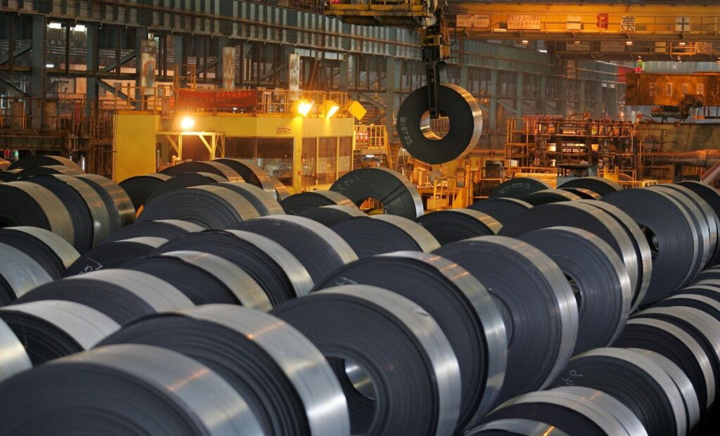 Image of steel production