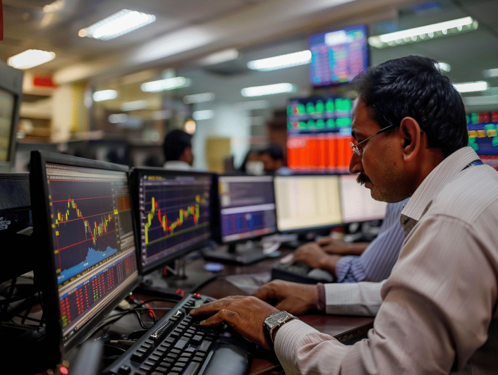 Image of the Indian Stock Exchange