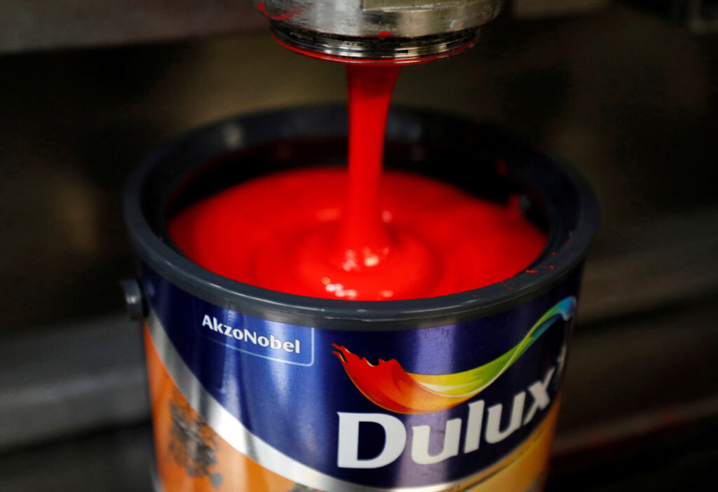 Image of paint production