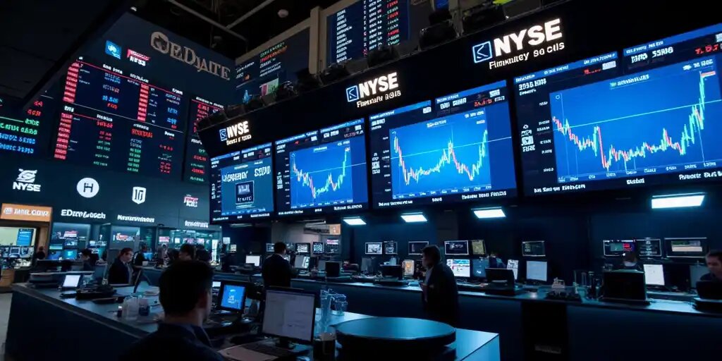 Image of the company's shares on the stock exchange