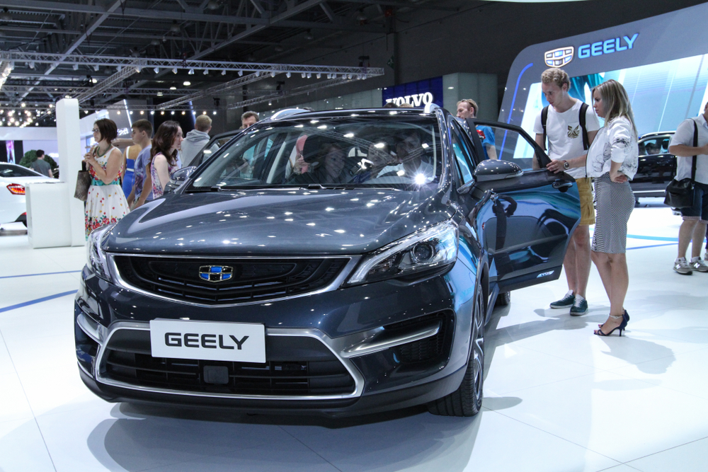 Image of a geely car