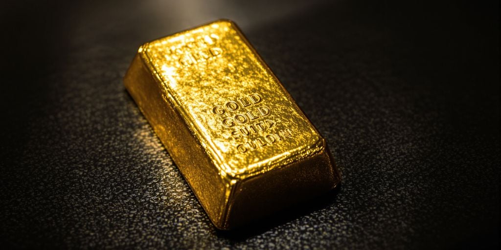 Image of a gold ingot